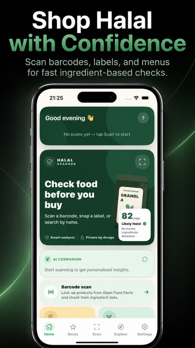 Halal Scanner screenshot 1