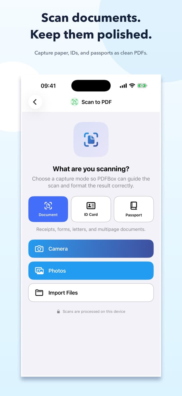 PDFBox: Private PDF Tools screenshot 2