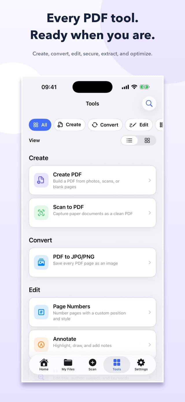 PDFBox: Private PDF Tools screenshot 3