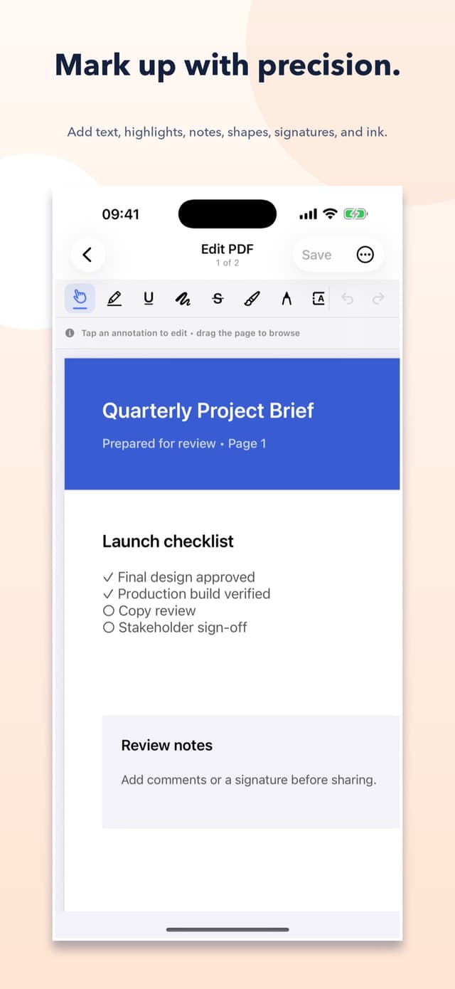 PDFBox: Private PDF Tools screenshot 4
