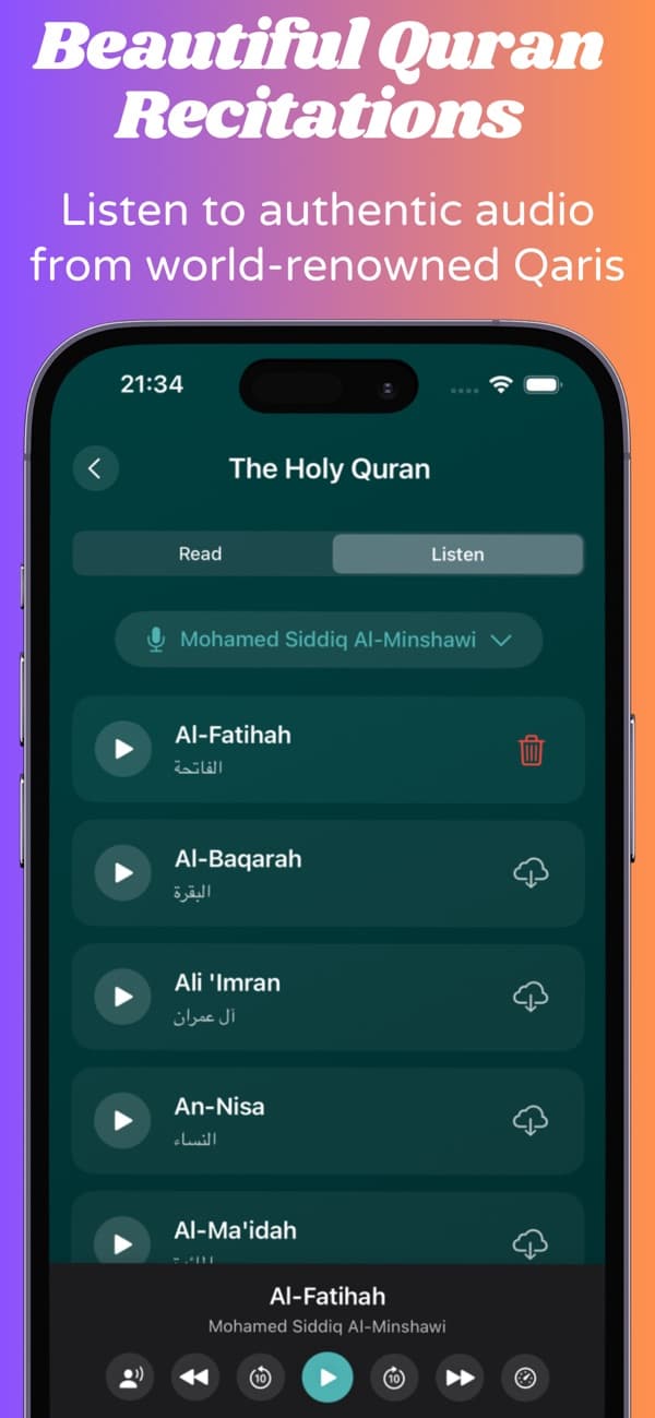 Daily Wisdom: Quran & Hadith screenshot 2