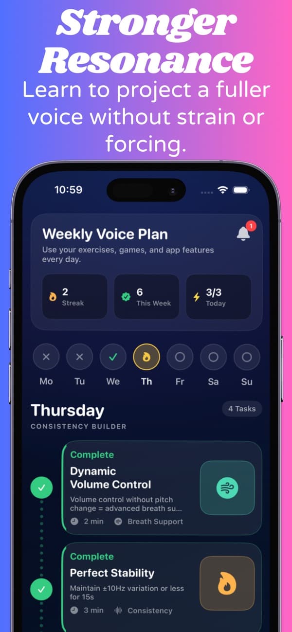 DeepVoice: AI Voice Coach screenshot 2