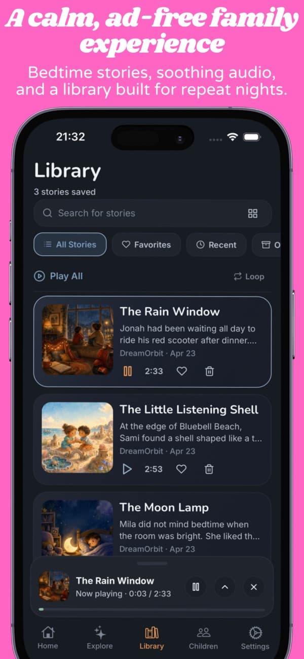 DreamOrbit: Bedtime Stories screenshot 2